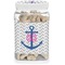 Monogram Anchor Dog Treat Jar (Personalized)