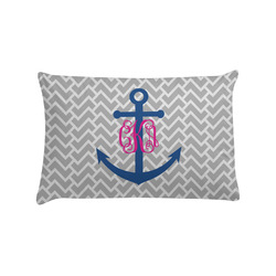 Monogram Anchor Pillow Case - Standard