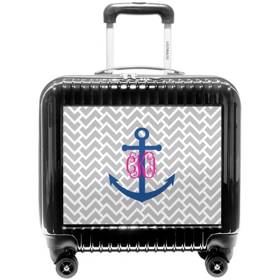 Monogram Anchor Pilot / Flight Suitcase (Personalized)