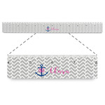 Monogram Anchor Plastic Ruler - 12"
