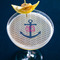 Monogram Anchor Printed Drink Topper - XLarge - In Context