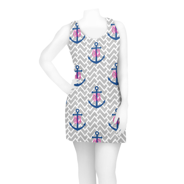 Monogram Anchor Racerback Dress - On Model - Front
