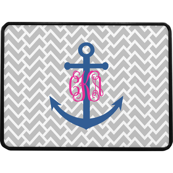 Monogram Anchor Rectangular Car Hitch Cover w/ FRP Insert