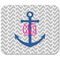 Monogram Anchor Rectangular Mouse Pad - APPROVAL