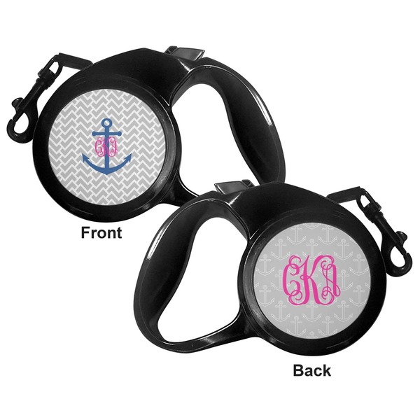 Monogram Anchor Retractable Dog Leash - Small - Apvl