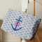 Monogram Anchor Large Rope Tote - Life Style