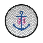 Monogram Anchor Iron On Round Patch