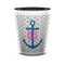 Monogram Anchor Shot Glass - Two Tone - FRONT