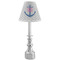 Monogram Anchor Small Chandelier Lamp - LIFESTYLE (on candle stick)