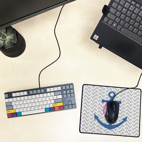 Monogram Anchor Small Gaming Mats - LIFESTYLE