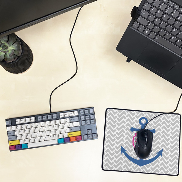 Monogram Anchor Small Gaming Mats - LIFESTYLE