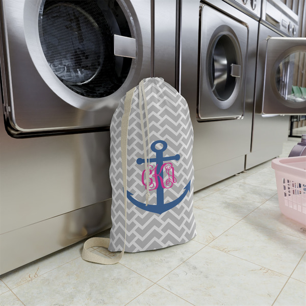 Monogram Anchor Small Landry Bag - In Context