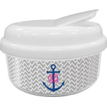 Monogram Anchor Snack Container (Personalized)