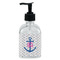 Monogram Anchor Glass Soap & Lotion Bottle - Single Bottle