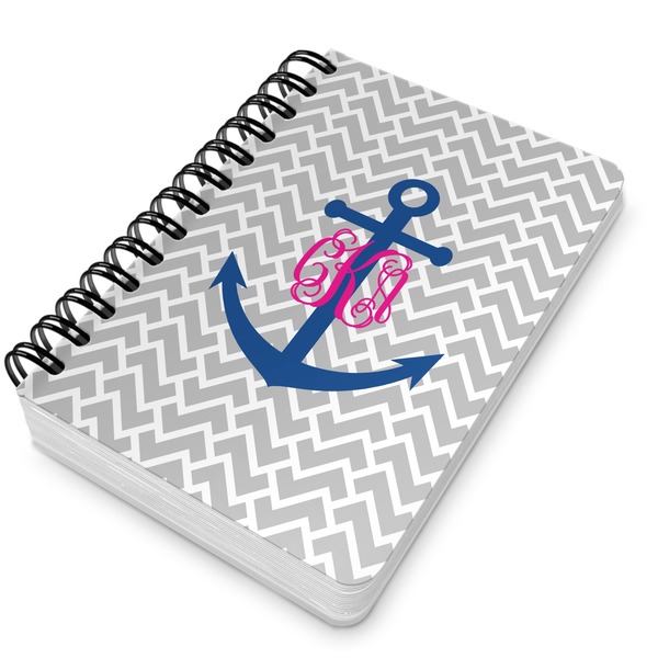 Monogram Anchor Spiral Journal 5 x 7 - Main