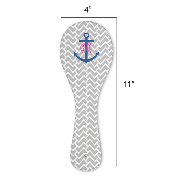 Monogram Anchor Spoon Rest Trivet - APPROVAL