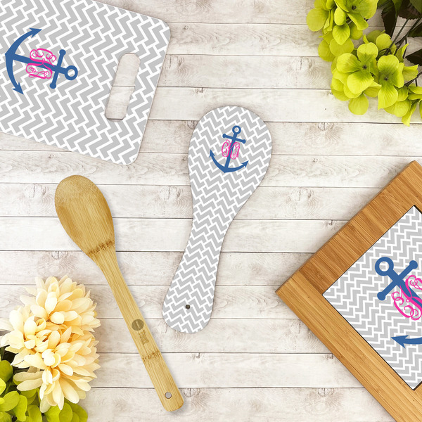 Monogram Anchor Spoon Rest Trivet - LIFESTYLE