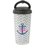 Monogram Anchor Stainless Steel Coffee Tumbler (Personalized)