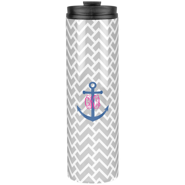 Monogram Anchor Stainless Steel Tumbler 20 Oz - Front