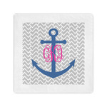 Monogram Anchor Cocktail Napkins