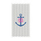 Monogram Anchor Guest Towels - Full Color - Standard