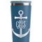 Monogram Anchor Steel Blue RTIC Everyday Tumbler - 28 oz. - Close Up