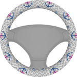Monogram Anchor Steering Wheel Cover