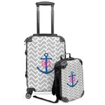 Monogram Anchor Kids 2-Piece Luggage Set - Suitcase & Backpack