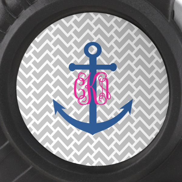 Monogram Anchor Tape Measure - 25ft - detail