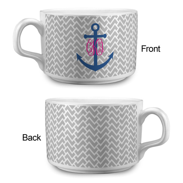 Monogram Anchor Tea Cup - Single Apvl