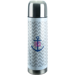 Monogram Anchor Stainless Steel Thermos (Personalized)