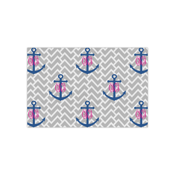 Custom Monogram Anchor Small Tissue Papers Sheets - Heavyweight