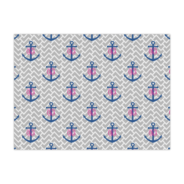 Custom Monogram Anchor Tissue Paper Sheets