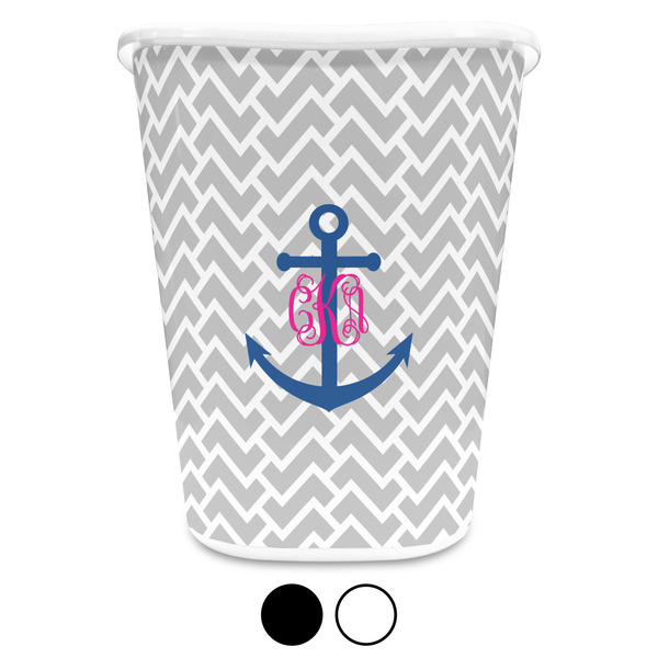Monogram Anchor Trash Can Aggregate