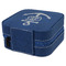 Monogram Anchor Travel Jewelry Boxes - Leather - Navy Blue - View from Rear