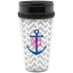Monogram Anchor Acrylic Travel Mug without Handle (Personalized)