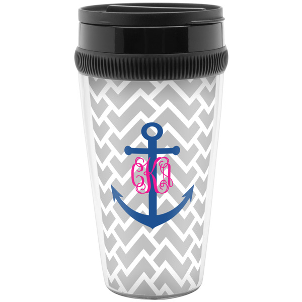 Monogram Anchor Travel Mug (Personalized)