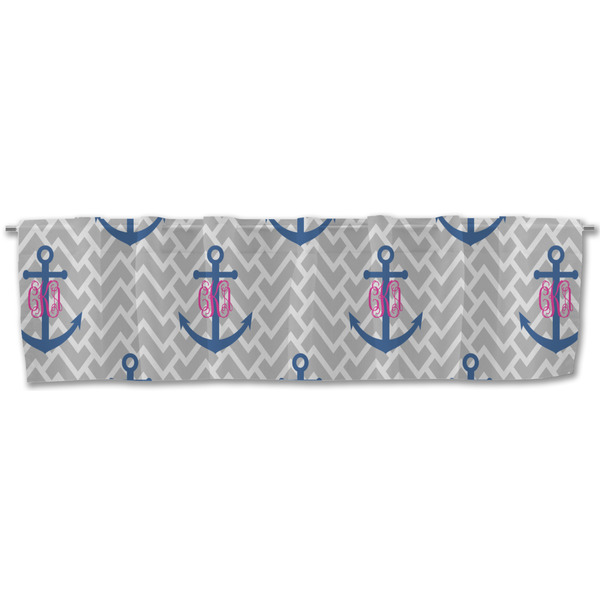 Monogram Anchor Valance - Front