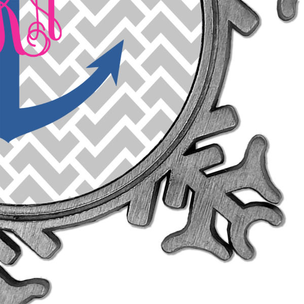 Monogram Anchor Vintage Snowflake - Detail