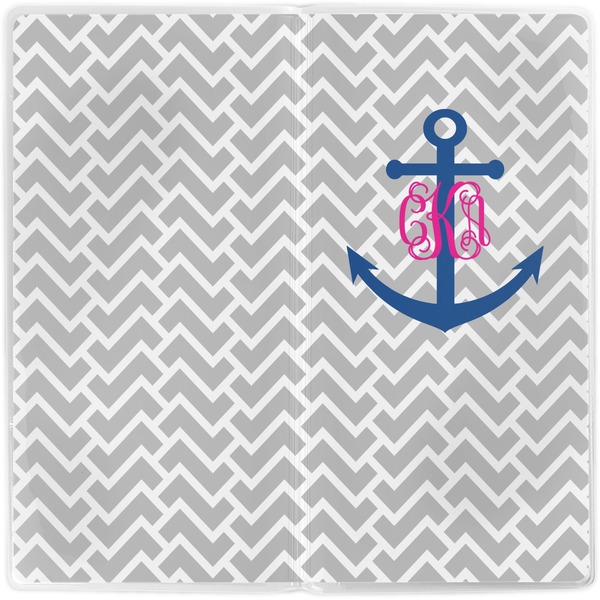 Monogram Anchor Vinyl Document Wallet - Apvl