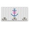 Monogram Anchor Wall Mounted Coat Rack (Personalized)
