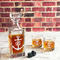 Monogram Anchor Whiskey Glass - In Context