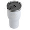Monogram Anchor White RTIC Tumbler - (Above Angle View)