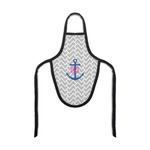 Monogram Anchor Bottle Apron