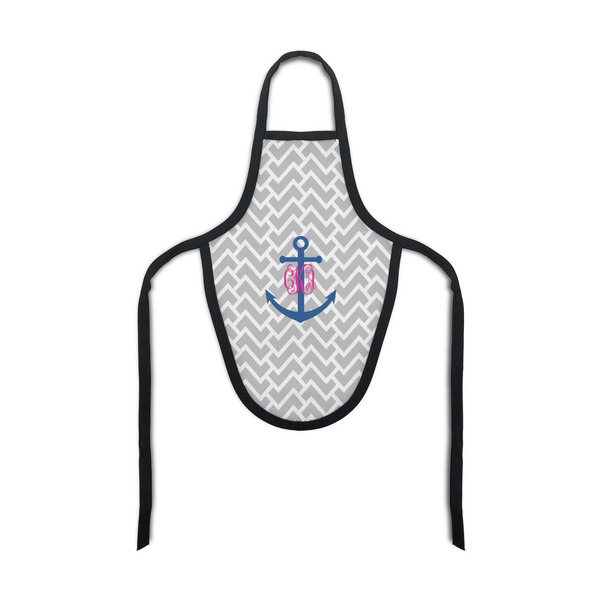 Custom Monogram Anchor Bottle Apron