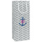 Monogram Anchor Wine Gift Bags - Matte