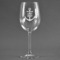 Monogram Anchor Wine Glass - Main/Approval