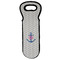 Monogram Anchor Wine Tote Bag