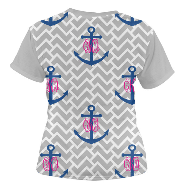 Monogram Anchor Women's T-shirt Back