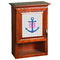 Monogram Anchor Wooden Cabinet Decal (Medium)